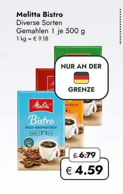 Travel Free Melitta bistro Angebot
