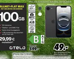 MEDIMAX Apple iphone 16e Angebot