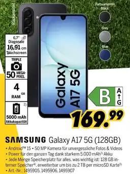 MEDIMAX Samsung galaxy a17 5g (128 gb) Angebot
