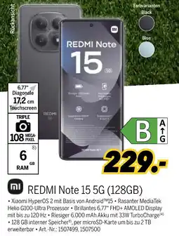 MEDIMAX Xiaomi redmi note 15 5g Angebot