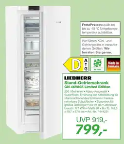 EP Liebherr stand-gefrierschrank gn 46vd25 limited edition Angebot