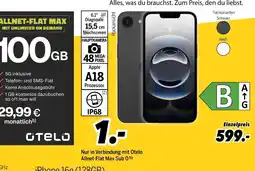 MEDIMAX Apple iphone 16e Angebot