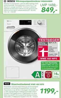 EP Miele waschvollautomat wwe 460 wps Angebot