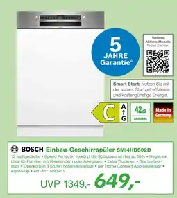 EP Bosch einbau-geschirrspüler smi4hbs02d Angebot