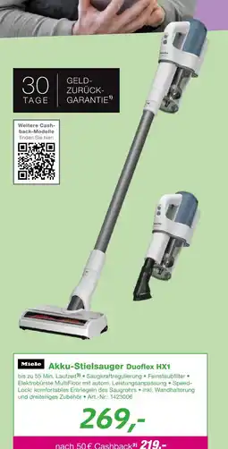 EP Miele akku-stielsauger duoflex hx1 Angebot