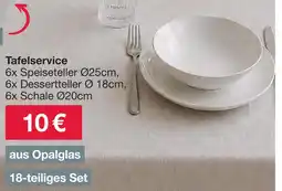Woolworth Tafelservice Angebot
