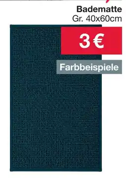 Woolworth Badematte Angebot