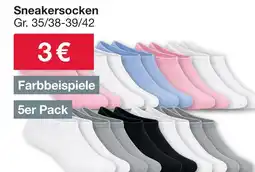 Woolworth Sneakersocken Angebot