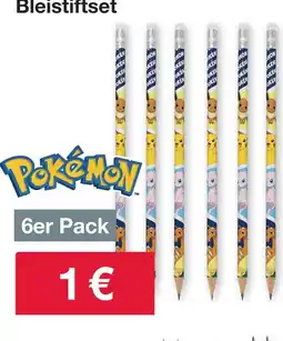 Woolworth Pokemon bleistiftset Angebot