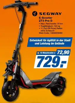 K+B Expert SEGWAY E-Scooter ZT3 Pro D Angebot