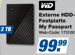 K+B Expert WD Externe HDD Festplatte My Passport Angebot