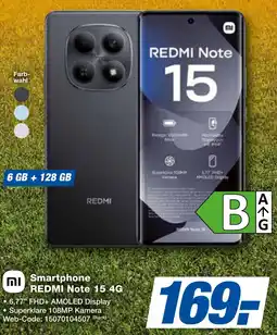 K+B Expert Smartphone REDMI Note 15 4G Angebot