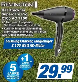 K+B Expert REMINGTON Haartrockner Supercare Pro 2100 AC 7100 Angebot