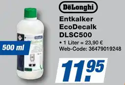 K+B Expert DeLonghi Entkalker EcoDecalk DLSC500 Angebot