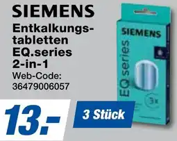 K+B Expert SIEMENS Entkalkungstabletten EQ.series 2in1 Angebot
