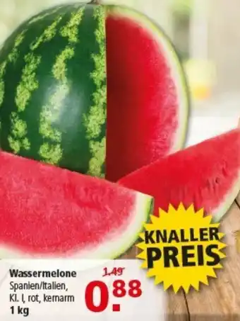 Multi Markt Wassermelone Angebot