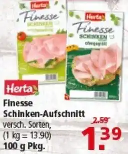 Multi Markt Herta Finesse Schinken-Aufschnitt Angebot