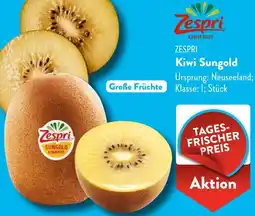 Aldi Süd ZESPRI Kiwi Sungold Angebot
