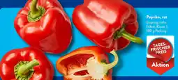 Aldi Süd Paprika, rot Angebot