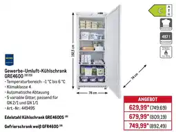 METRO METRO PROFESSIONAL Gewerbe-Umluft-Kühlschrank GRE4600 Angebot