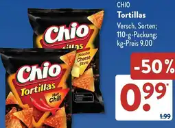 Aldi Süd CHIO Tortillas Angebot
