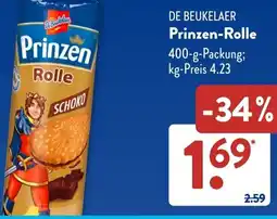Aldi Süd DE BEUKELAER Prinzen-Rolle Angebot