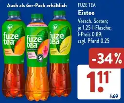 Aldi Süd FUZE TEA Eistee Angebot