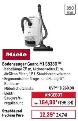METRO Miele Bodensauger Guard M1 S8380 Angebot