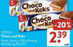 Aldi Süd CHOCEUR Choco und Keks Angebot