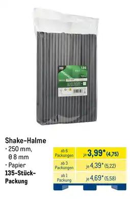 METRO PAP STAR Shake-Halme Angebot