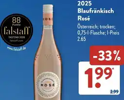 Aldi Süd 2025 Blaufränkisch Rosé Angebot