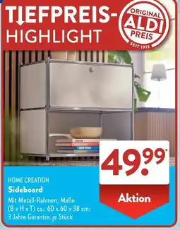 Aldi Süd HOME CREATION Sideboard Angebot