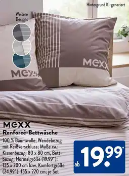 Aldi Süd Mexx Renforcé-Bettwäsche Angebot