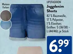 Aldi Süd UP2FASHION Joggdenim Shorts Angebot
