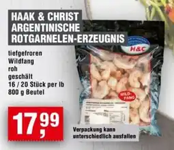 Handelshof HAAK & CHRIST ARGENTINISCHE ROTGARNELEN-ERZEUGNIS Angebot