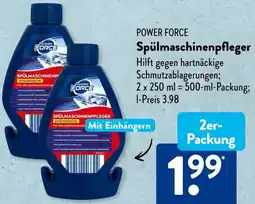 Aldi Süd POWER FORCE Spülmaschinenpfleger Angebot
