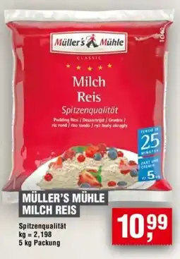 Handelshof MÜLLER'S MÜHLE MILCH REIS Angebot