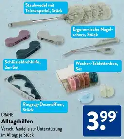 Aldi Süd CRANE Alltagshilfen Angebot