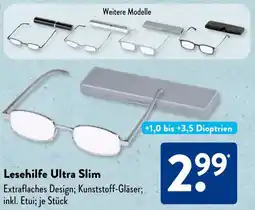 Aldi Süd Lesehilfe Ultra Slim Angebot