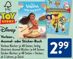 Aldi Süd Vorlese-, Ausmal- oder Sticker-Buch Angebot