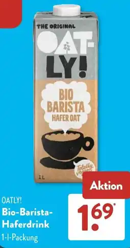 Aldi Süd OATLY! Bio-Barista Haferdrink Angebot