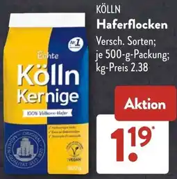 Aldi Süd KÖLLN Haferflocken Angebot