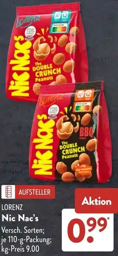 Aldi Süd LORENZ Nic Nac's Angebot