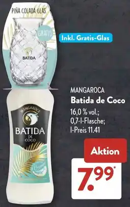 Aldi Süd MANGAROCA Batida de Coco Angebot