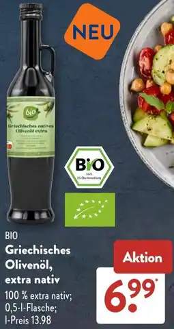 Aldi Süd BIO Griechisches Olivenöl, extra nativ Angebot