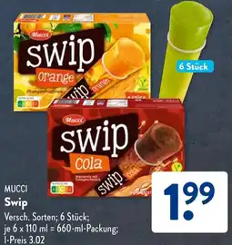 Aldi Süd MUCCI Swip Angebot