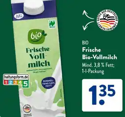 Aldi Süd Bio Frische Bio-Vollmilch Angebot