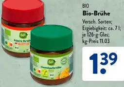Aldi Süd Bio-Brühe Angebot