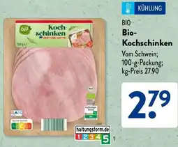 Aldi Süd Bio Kochschinken Angebot