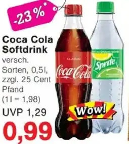 Jawoll Coca Cola Softdrink Angebot